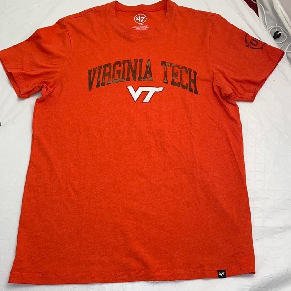 47 Virginia Tech orange short sleeve t-shirt M